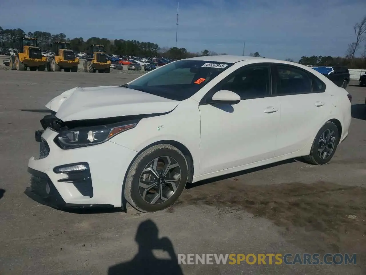 1 Photograph of a damaged car 3KPF24AD0ME404068 KIA FORTE 2021