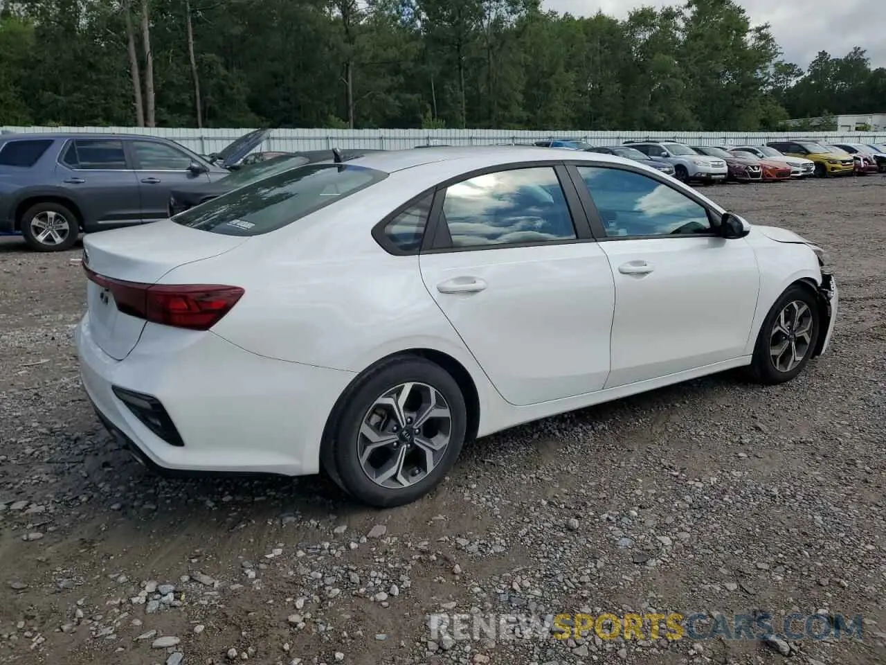3 Photograph of a damaged car 3KPF24AD0ME408458 KIA FORTE 2021