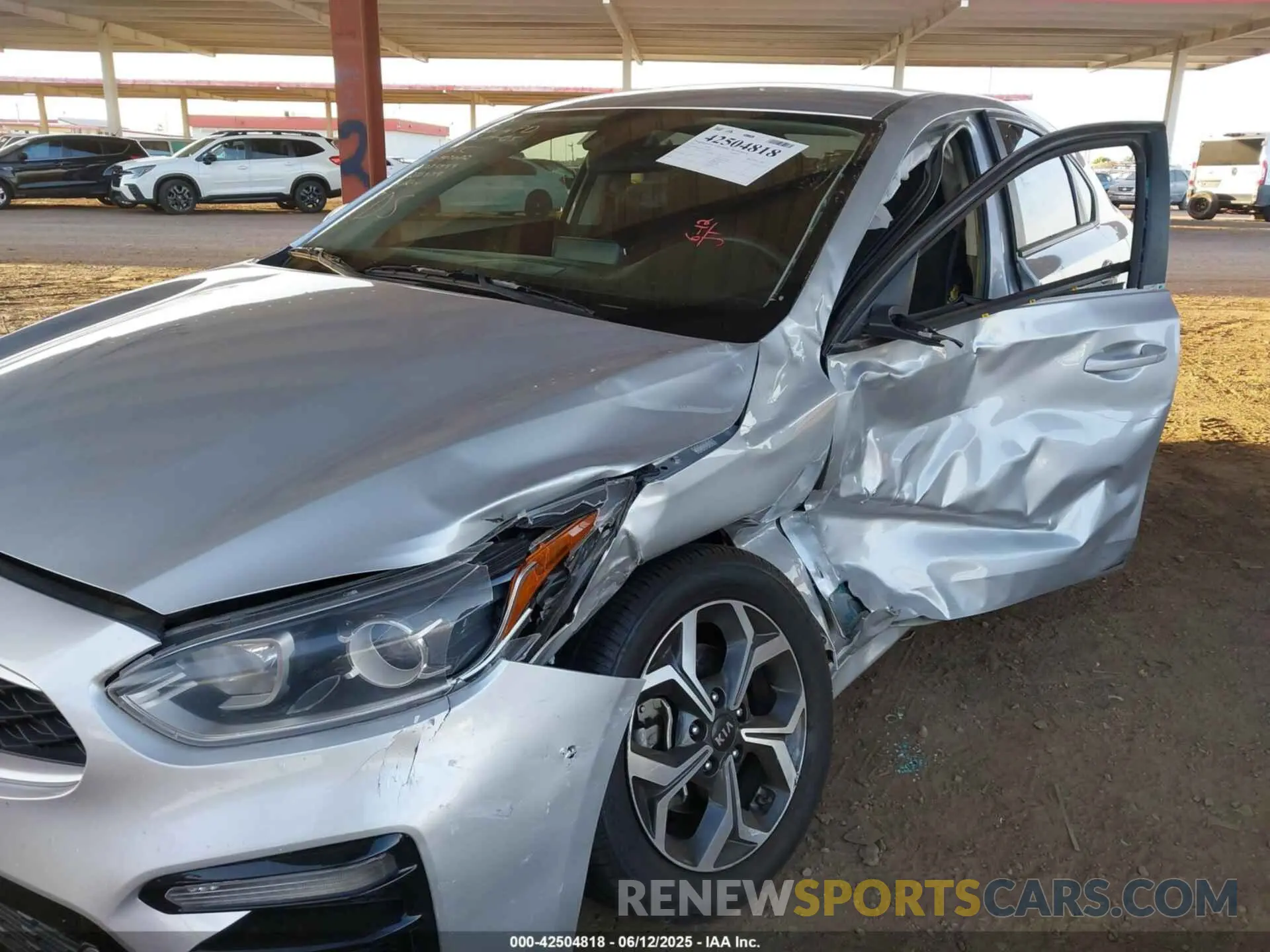 6 Photograph of a damaged car 3KPF24AD1ME278979 KIA FORTE 2021