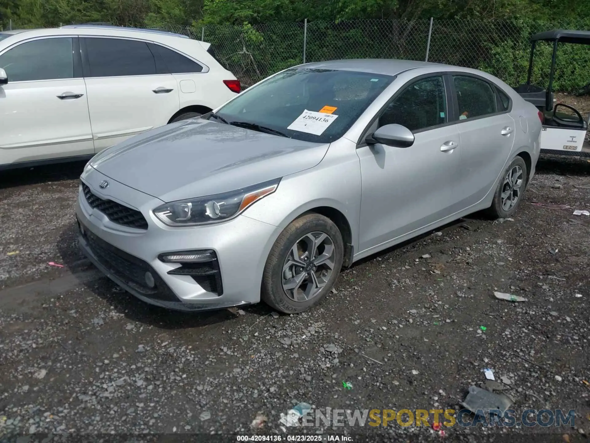 2 Photograph of a damaged car 3KPF24AD1ME290811 KIA FORTE 2021