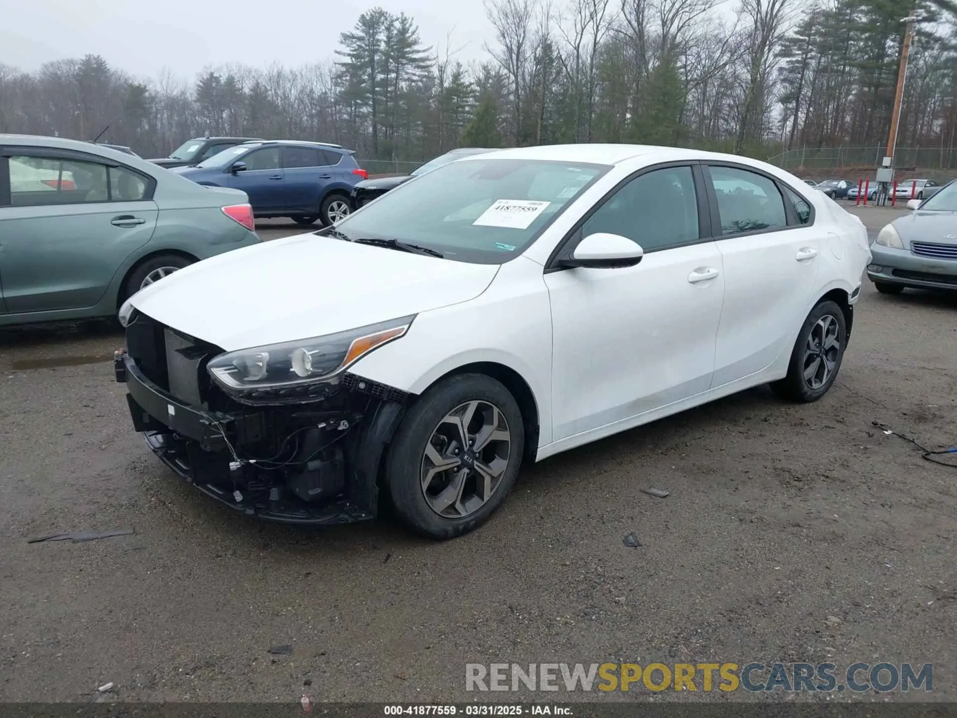 2 Фотография поврежденного автомобиля 3KPF24AD1ME291909 KIA FORTE 2021