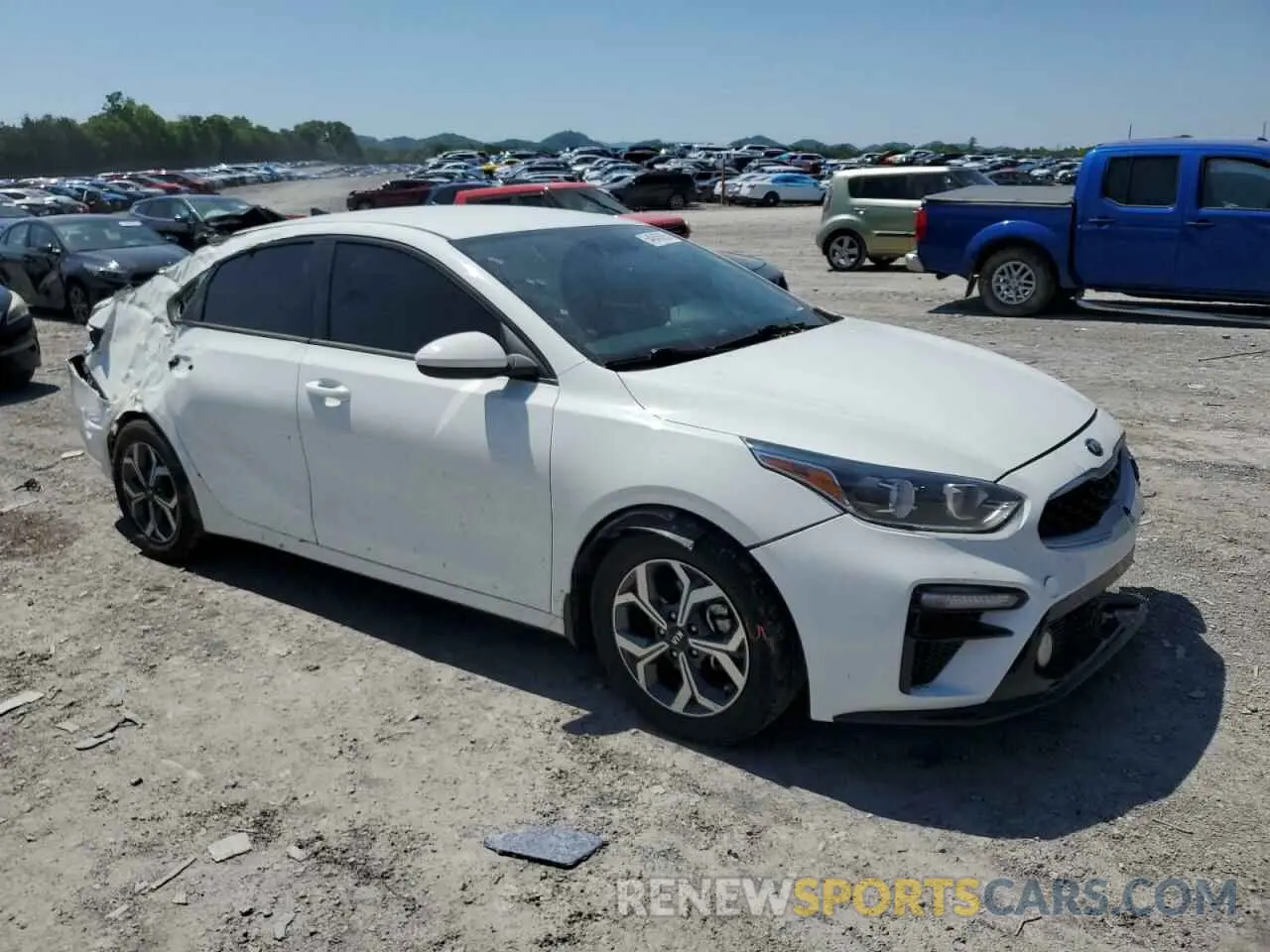 4 Фотография поврежденного автомобиля 3KPF24AD1ME325640 KIA FORTE 2021