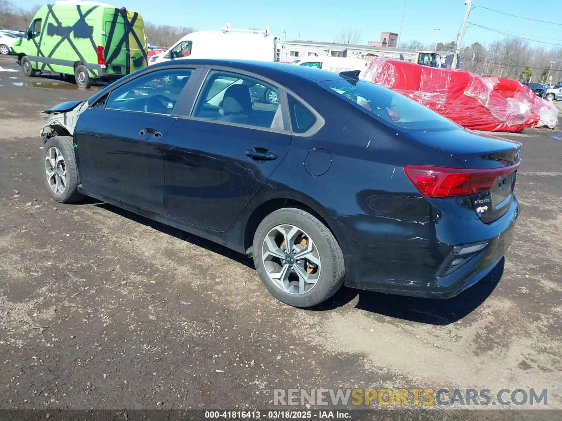 3 Photograph of a damaged car 3KPF24AD1ME326593 KIA FORTE 2021