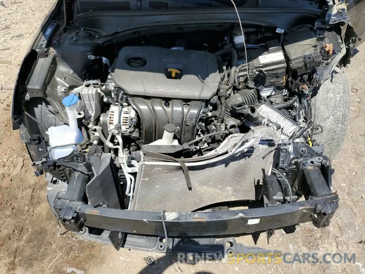 11 Фотография поврежденного автомобиля 3KPF24AD1ME340977 KIA FORTE 2021