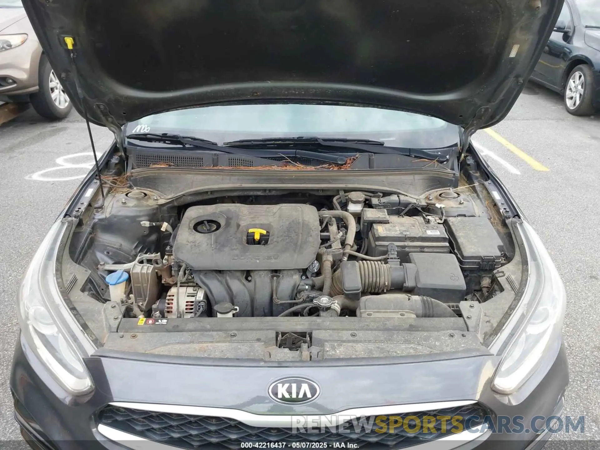 10 Фотография поврежденного автомобиля 3KPF24AD1ME346570 KIA FORTE 2021
