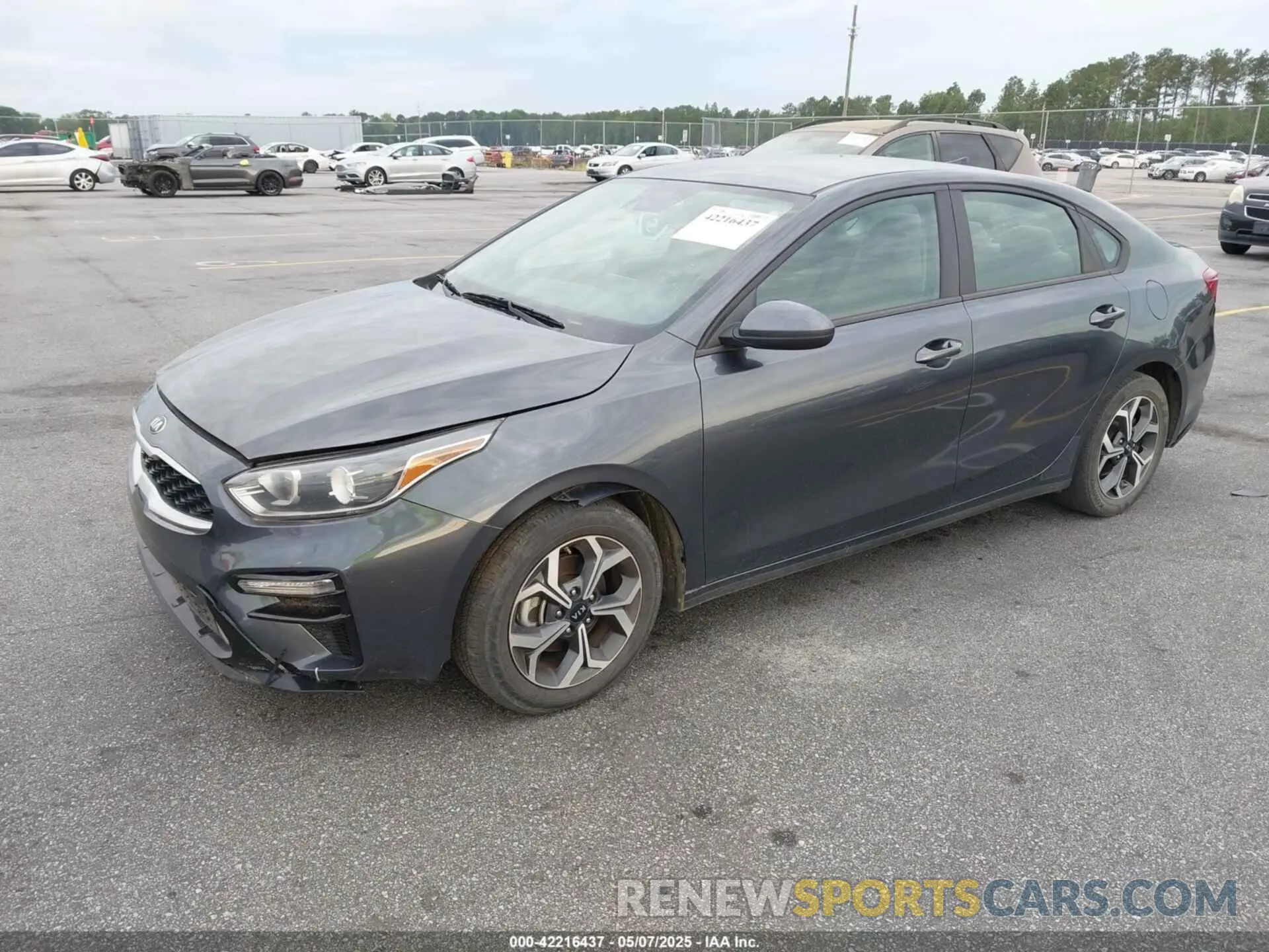2 Фотография поврежденного автомобиля 3KPF24AD1ME346570 KIA FORTE 2021