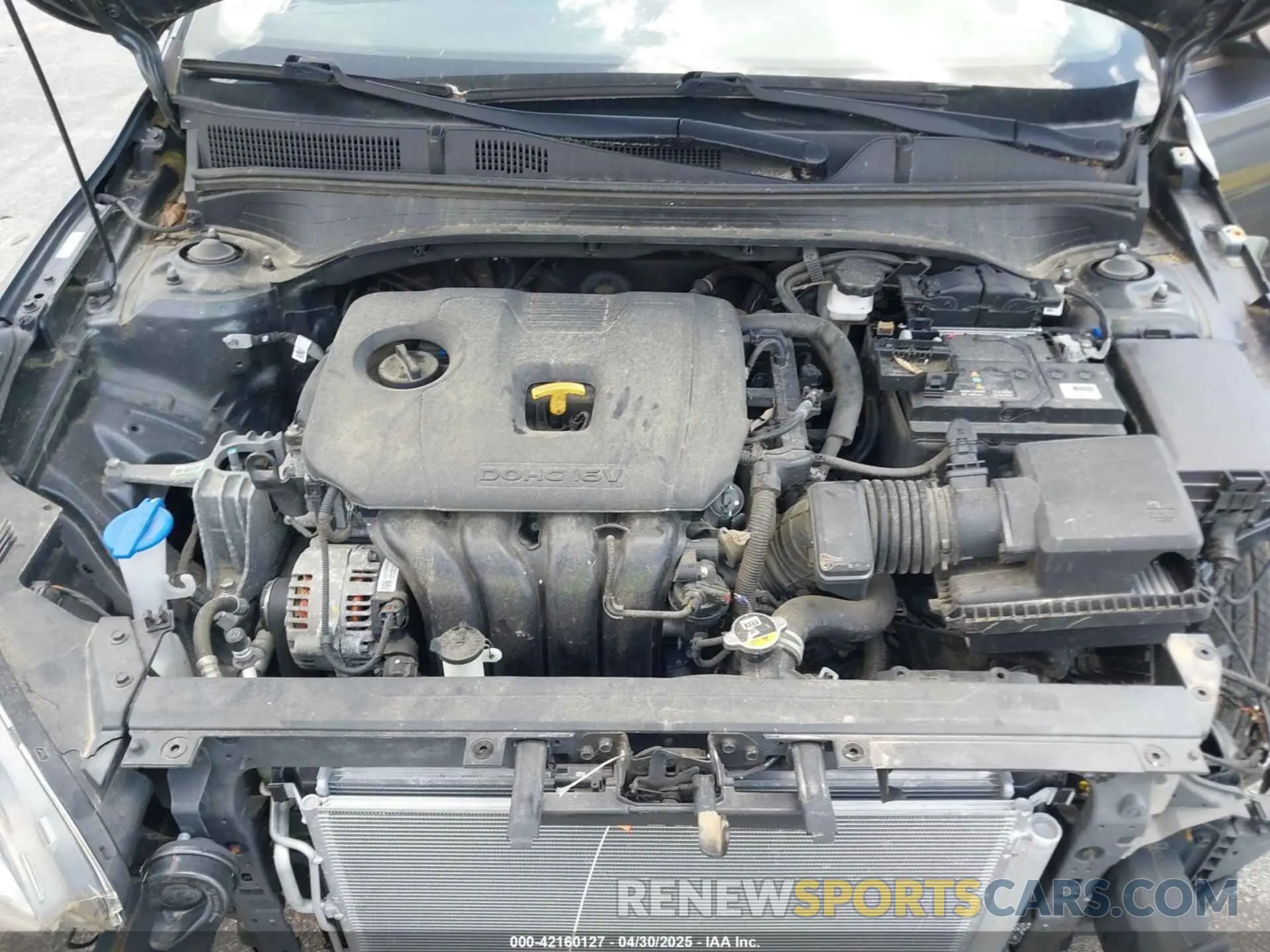 10 Фотография поврежденного автомобиля 3KPF24AD1ME353955 KIA FORTE 2021