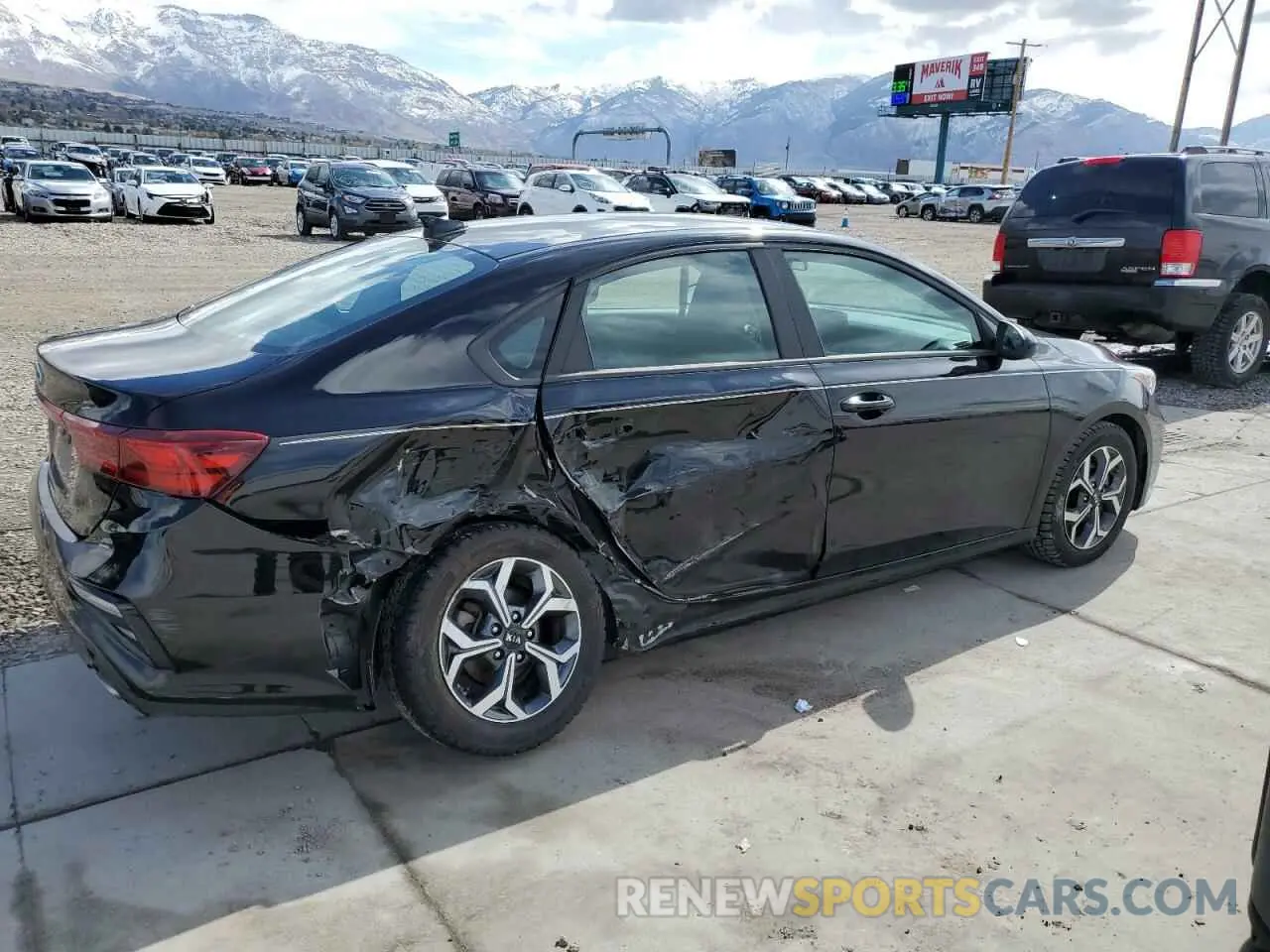 3 Фотография поврежденного автомобиля 3KPF24AD1ME365135 KIA FORTE 2021