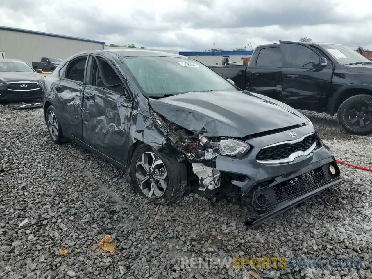 4 Фотография поврежденного автомобиля 3KPF24AD1ME380802 KIA FORTE 2021