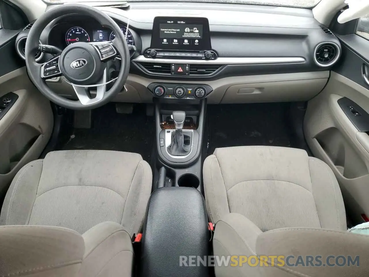 8 Фотография поврежденного автомобиля 3KPF24AD1ME381447 KIA FORTE 2021