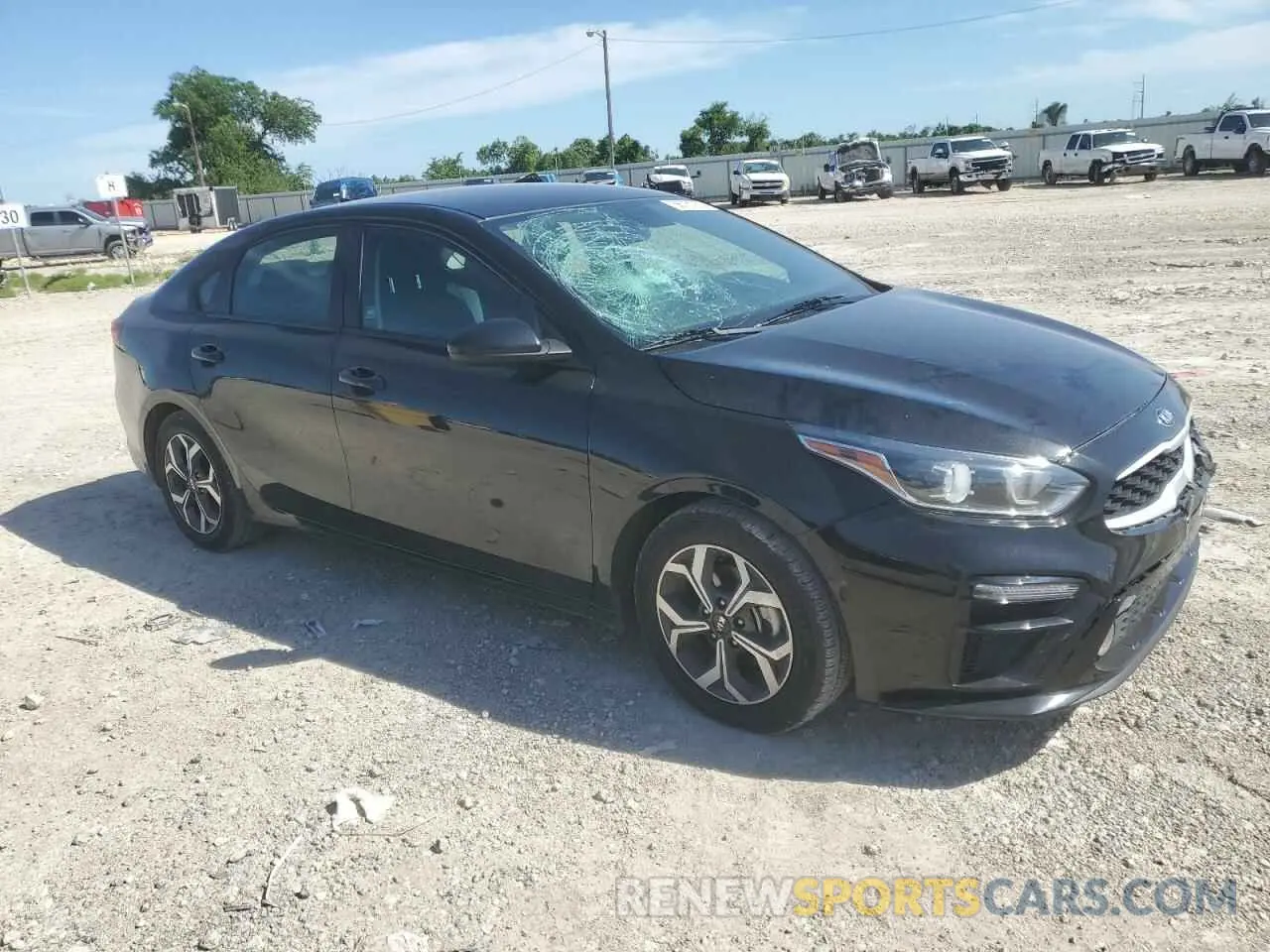 4 Photograph of a damaged car 3KPF24AD1ME412230 KIA FORTE 2021