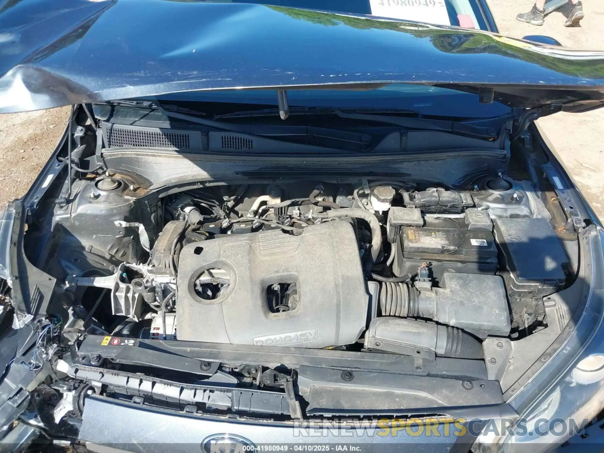 10 Photograph of a damaged car 3KPF24AD2ME273774 KIA FORTE 2021