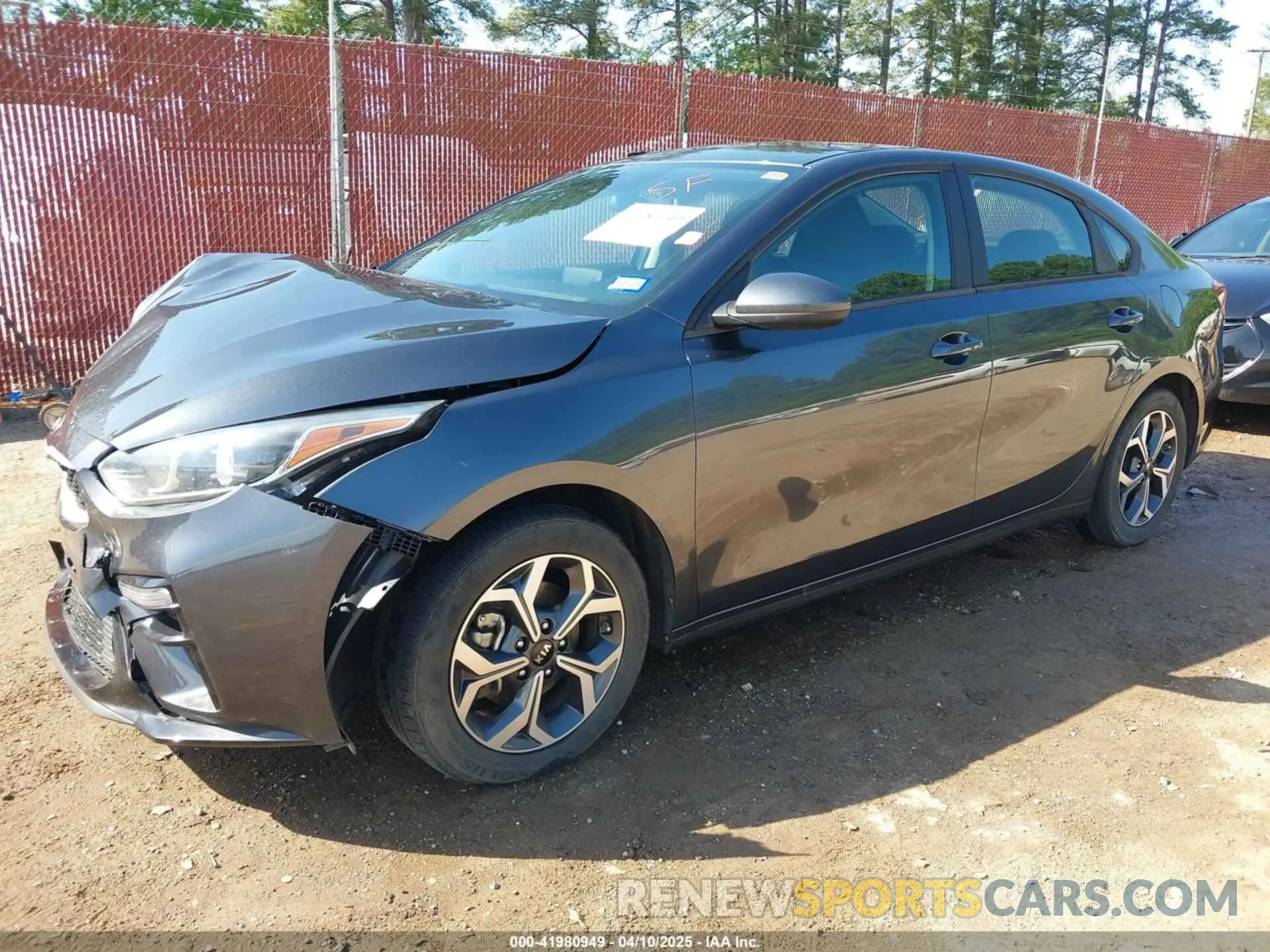 2 Photograph of a damaged car 3KPF24AD2ME273774 KIA FORTE 2021