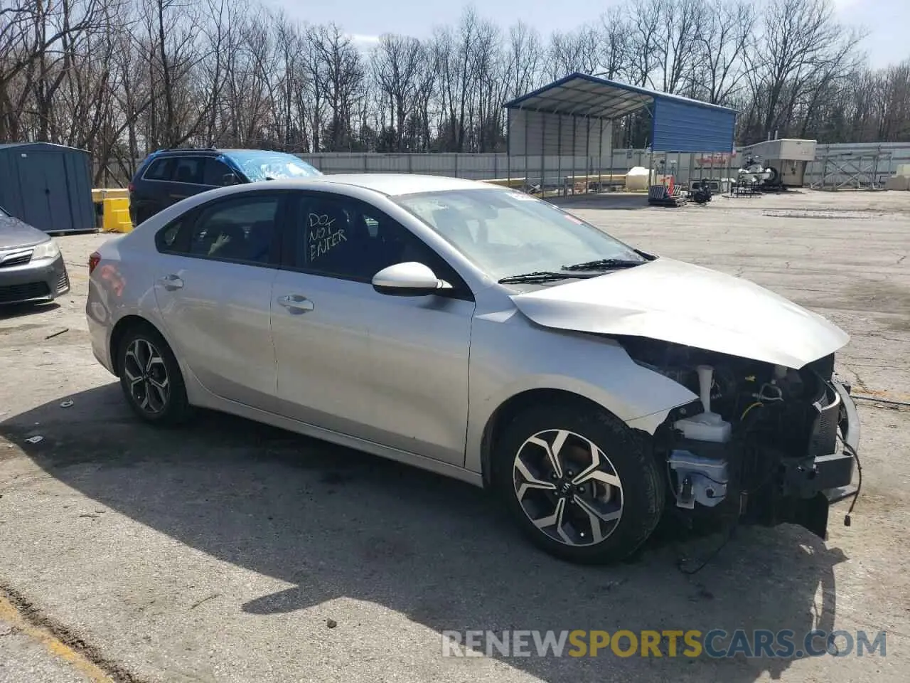 4 Фотография поврежденного автомобиля 3KPF24AD2ME297122 KIA FORTE 2021