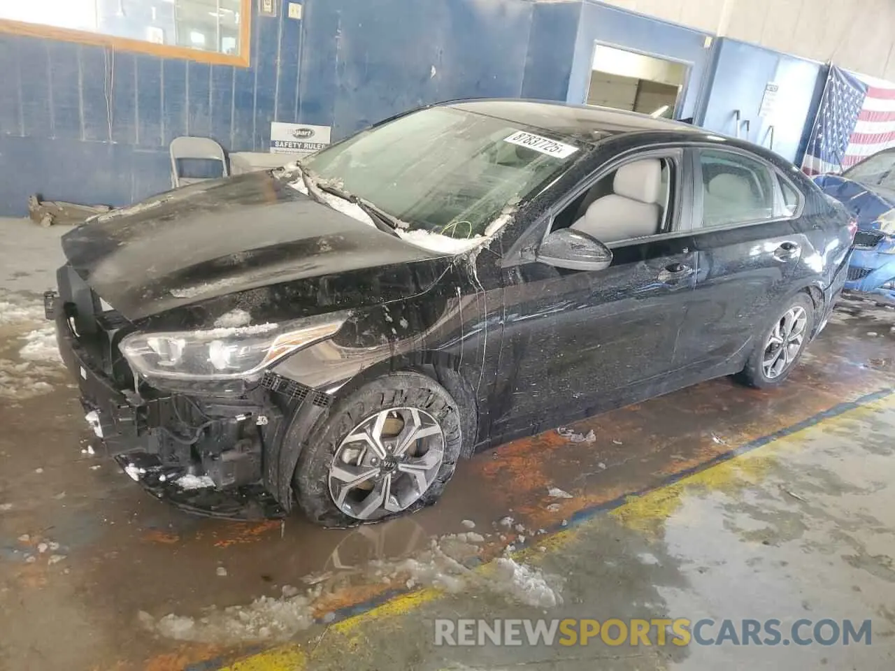 1 Photograph of a damaged car 3KPF24AD2ME307003 KIA FORTE 2021