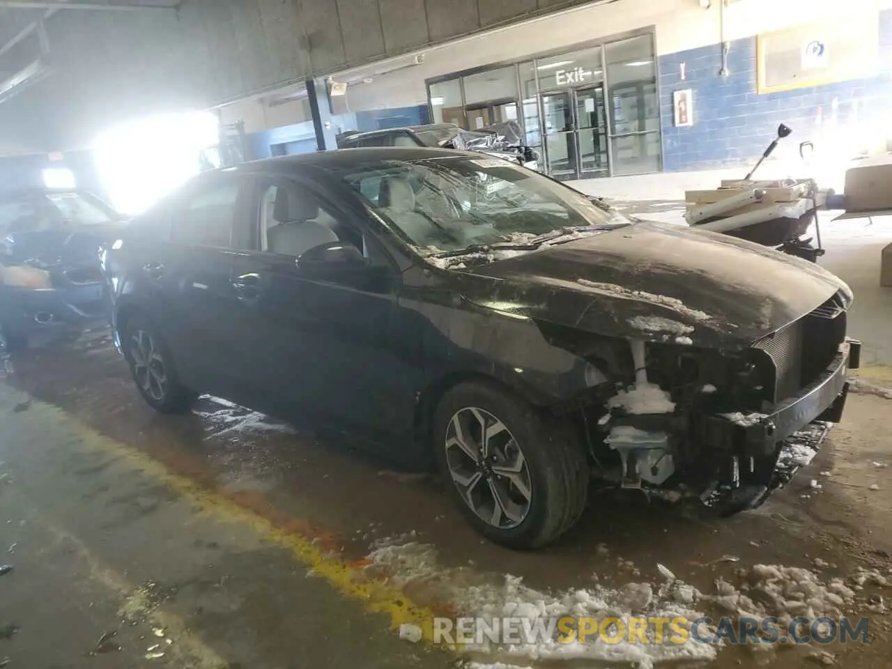 4 Photograph of a damaged car 3KPF24AD2ME307003 KIA FORTE 2021