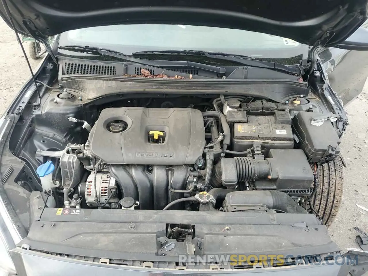 11 Photograph of a damaged car 3KPF24AD2ME313464 KIA FORTE 2021