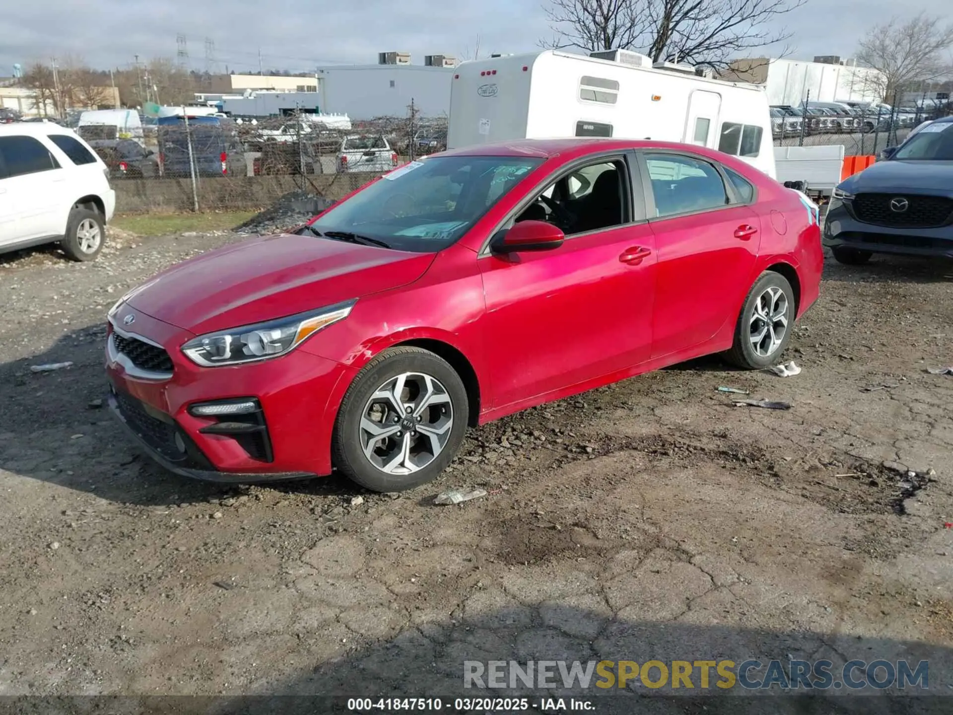 2 Photograph of a damaged car 3KPF24AD2ME325789 KIA FORTE 2021