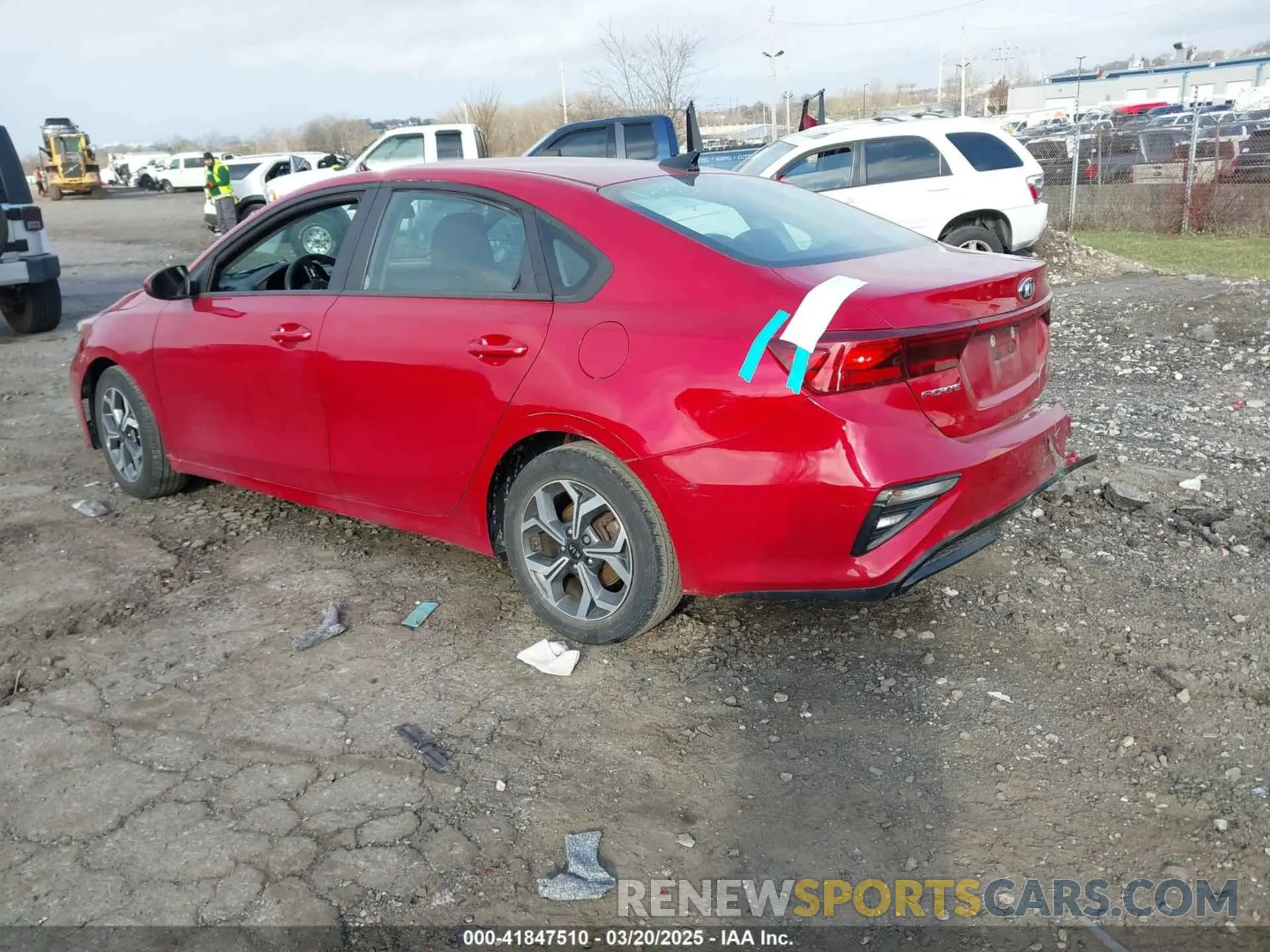 3 Photograph of a damaged car 3KPF24AD2ME325789 KIA FORTE 2021