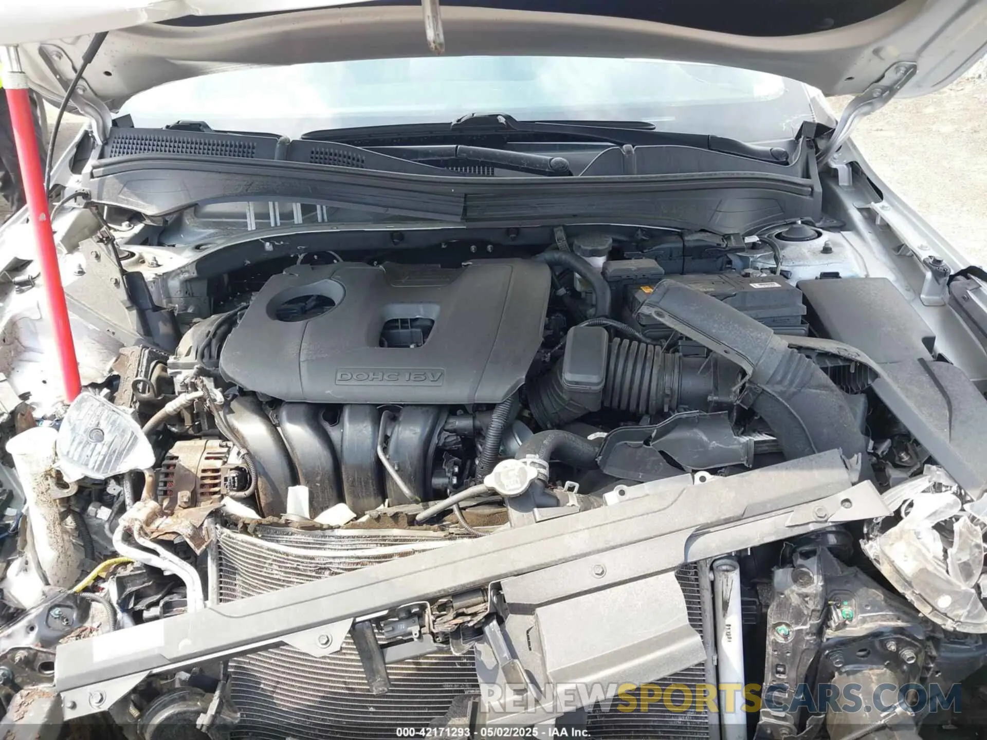 10 Фотография поврежденного автомобиля 3KPF24AD2ME333097 KIA FORTE 2021