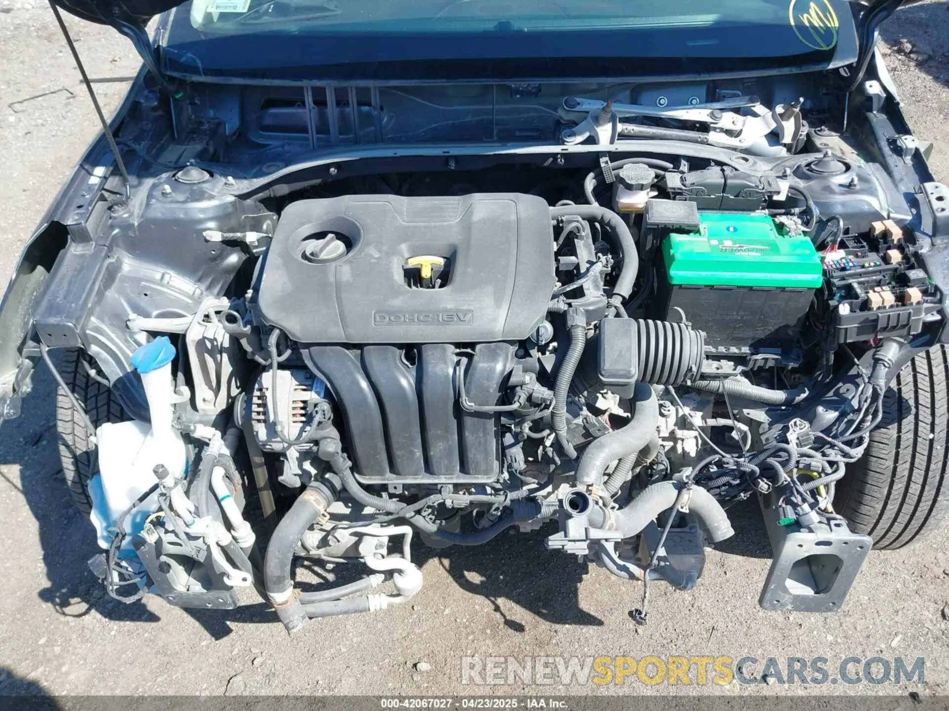 10 Фотография поврежденного автомобиля 3KPF24AD2ME334010 KIA FORTE 2021