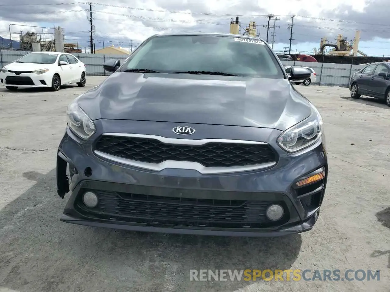 5 Photograph of a damaged car 3KPF24AD2ME335576 KIA FORTE 2021