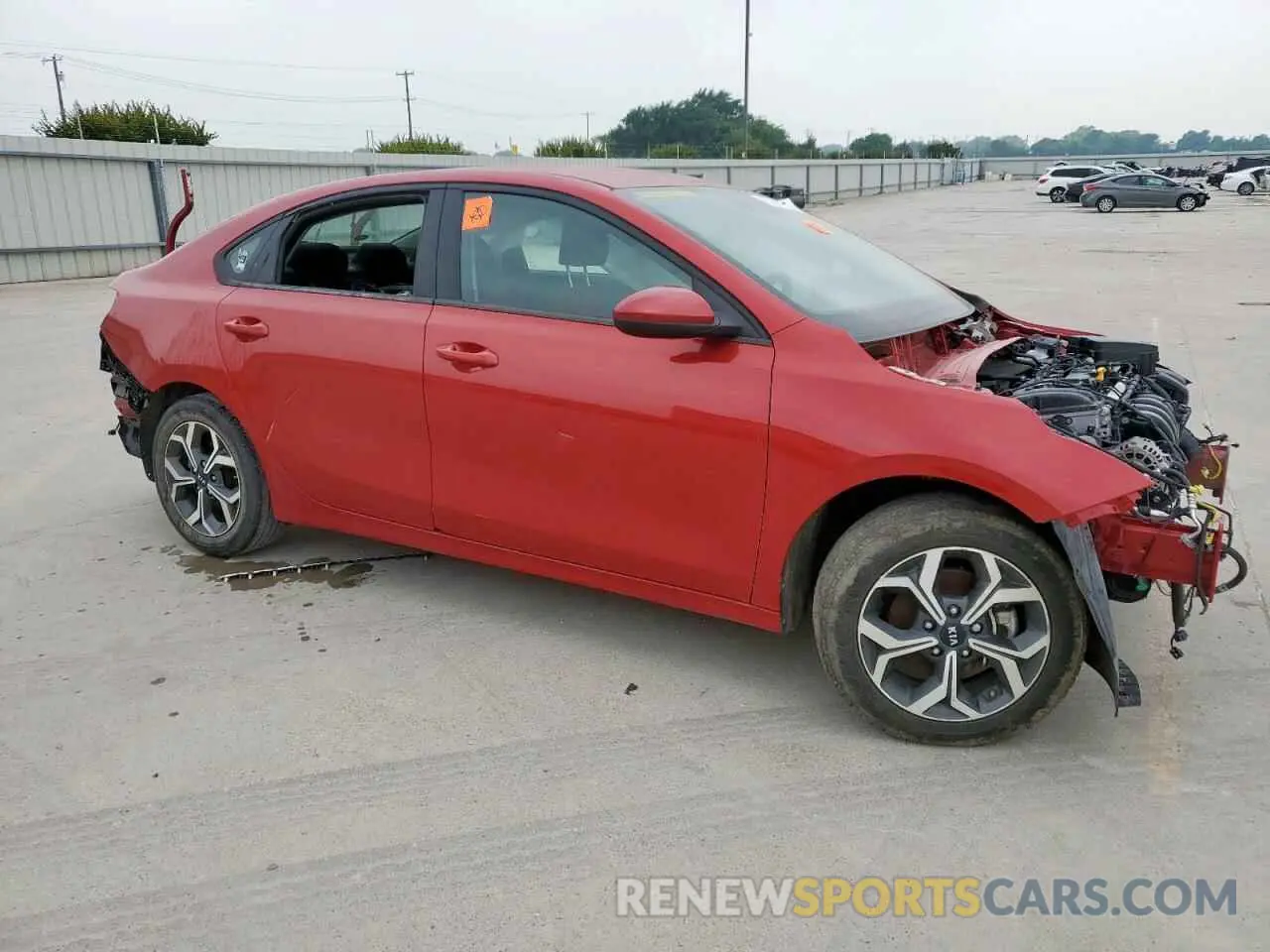 4 Фотография поврежденного автомобиля 3KPF24AD2ME340096 KIA FORTE 2021