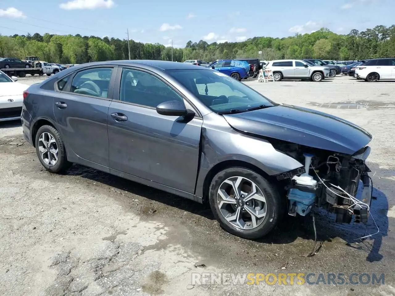 4 Фотография поврежденного автомобиля 3KPF24AD2ME346948 KIA FORTE 2021