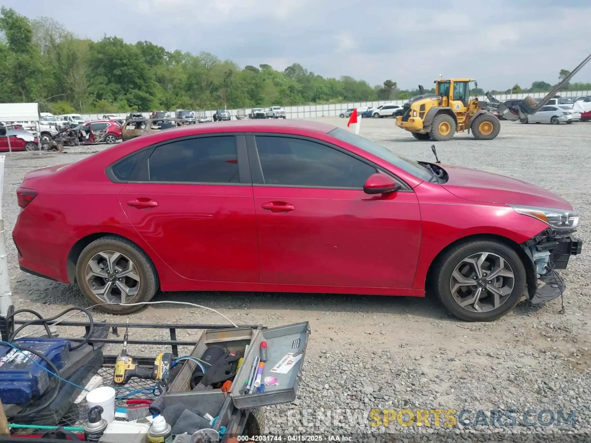 13 Photograph of a damaged car 3KPF24AD2ME361269 KIA FORTE 2021