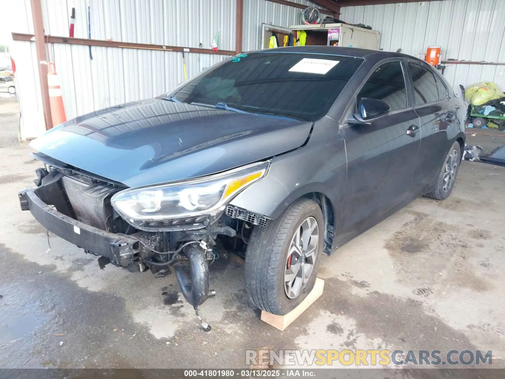 2 Photograph of a damaged car 3KPF24AD2ME362700 KIA FORTE 2021