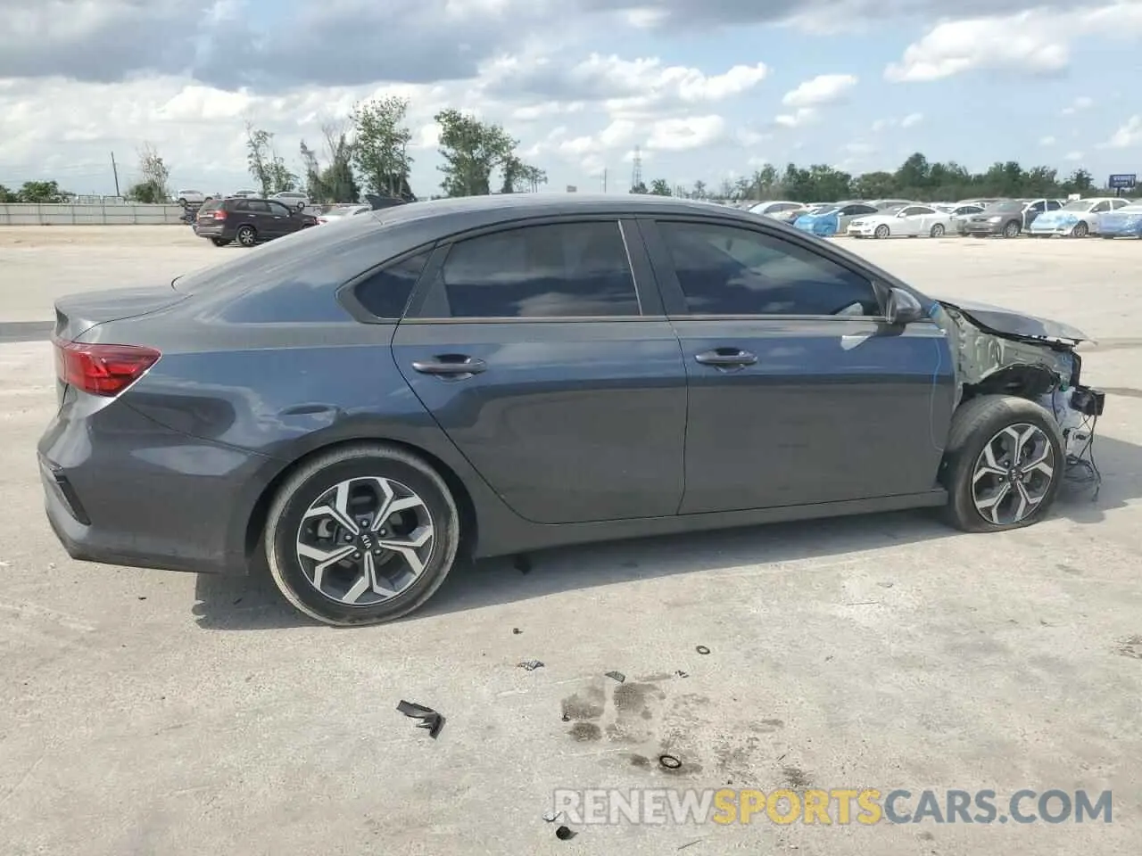 3 Фотография поврежденного автомобиля 3KPF24AD2ME380789 KIA FORTE 2021