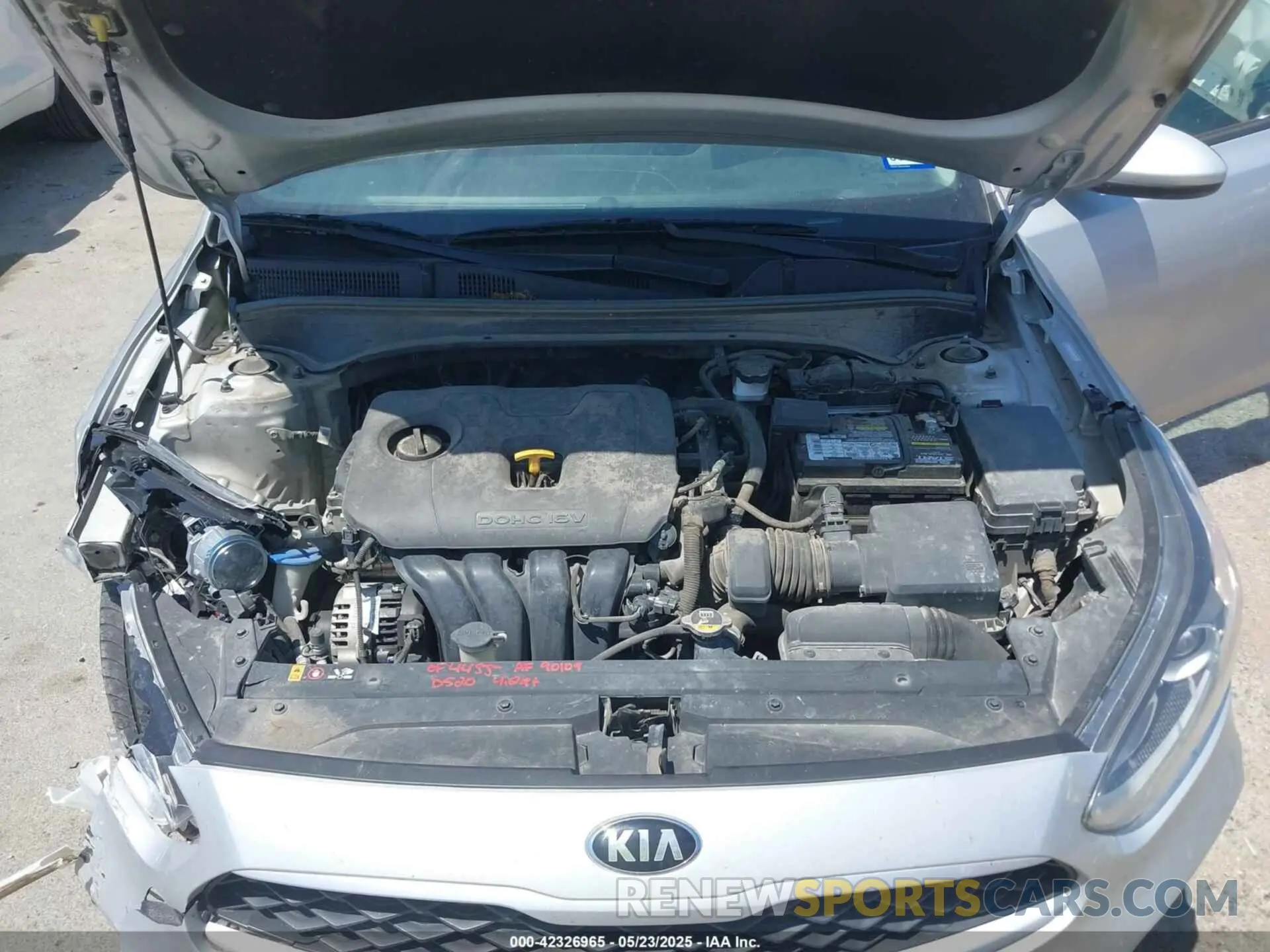 10 Photograph of a damaged car 3KPF24AD2ME383398 KIA FORTE 2021
