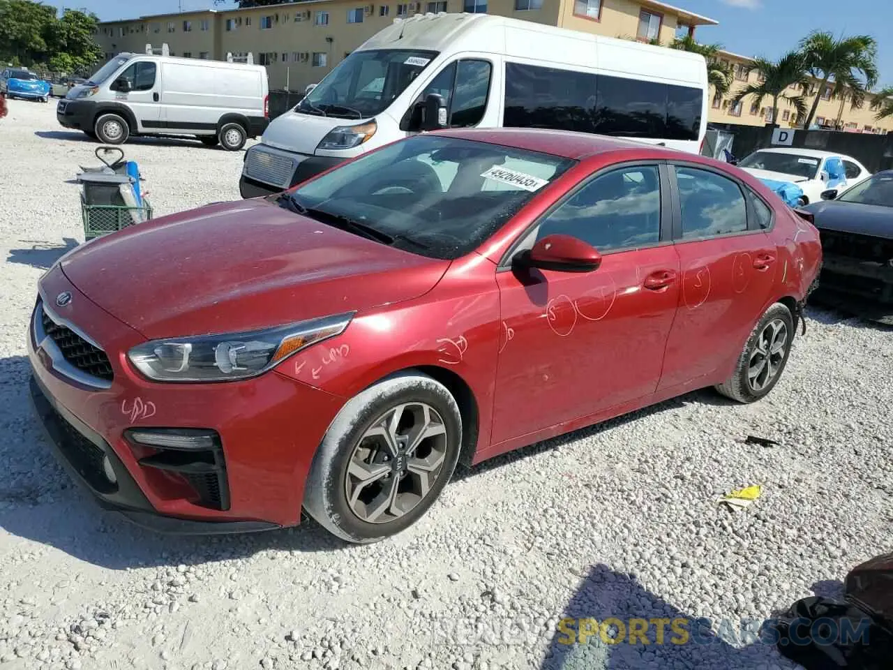 1 Фотография поврежденного автомобиля 3KPF24AD2ME383594 KIA FORTE 2021