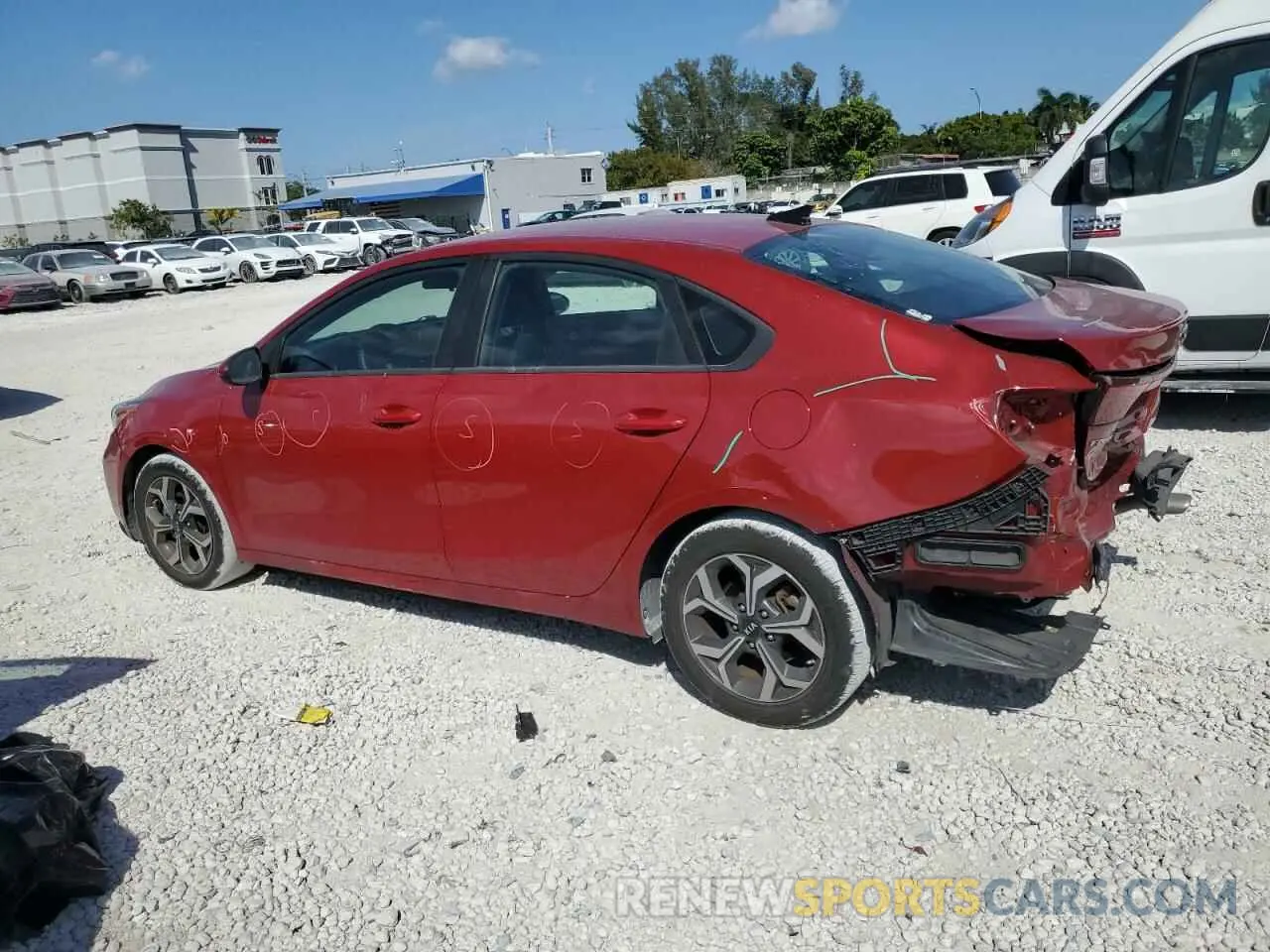 2 Фотография поврежденного автомобиля 3KPF24AD2ME383594 KIA FORTE 2021