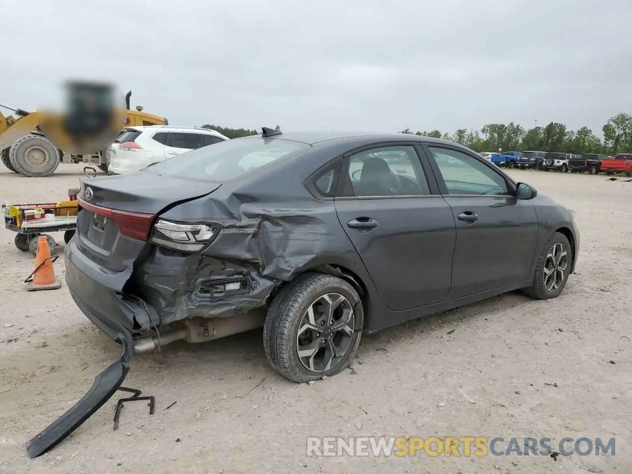 3 Photograph of a damaged car 3KPF24AD3ME262959 KIA FORTE 2021