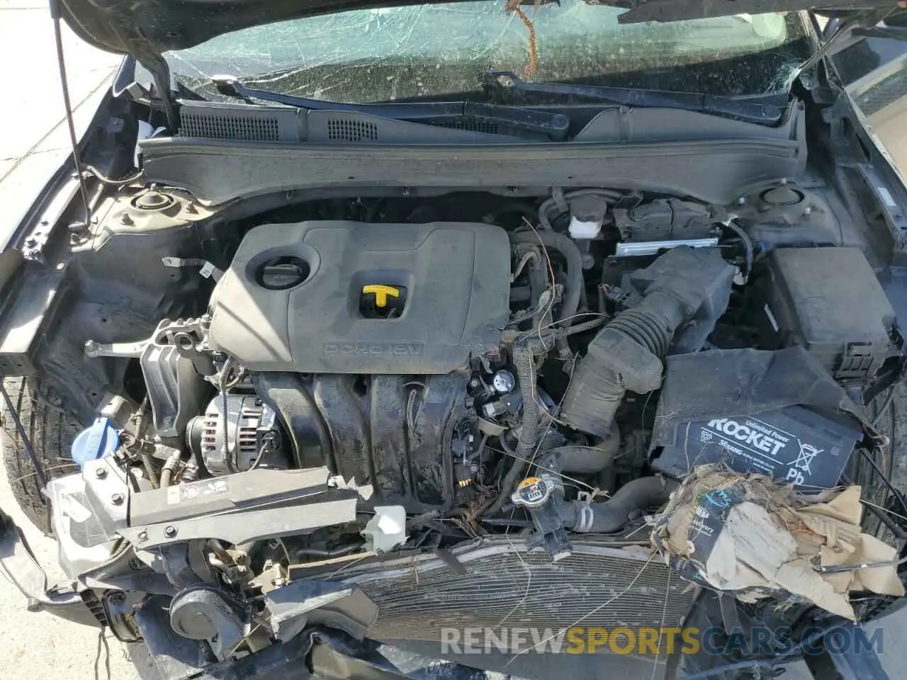11 Фотография поврежденного автомобиля 3KPF24AD3ME284122 KIA FORTE 2021