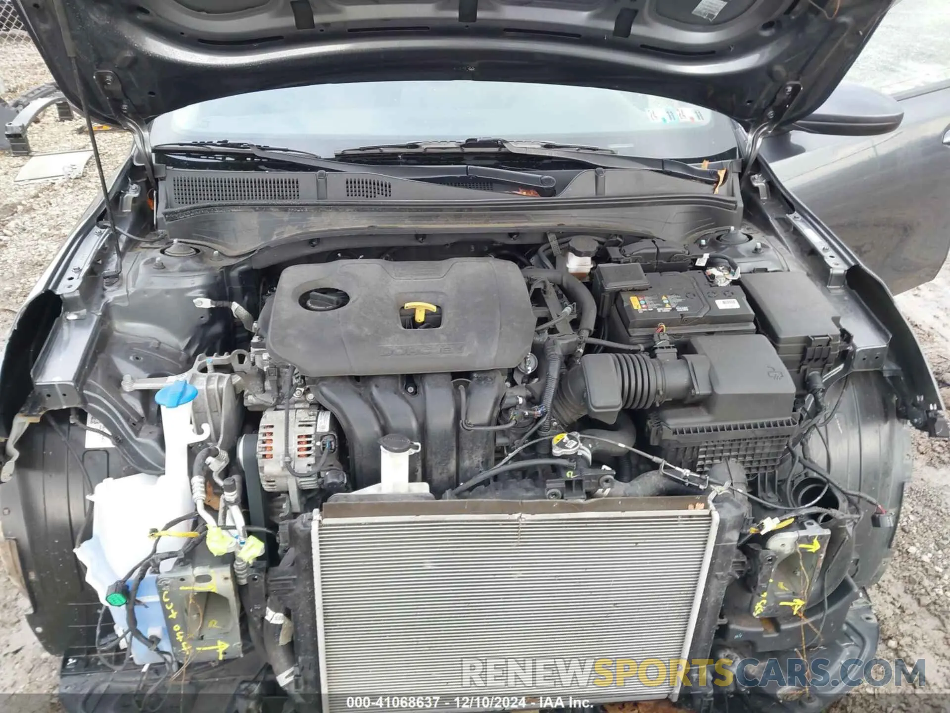 10 Фотография поврежденного автомобиля 3KPF24AD3ME287764 KIA FORTE 2021