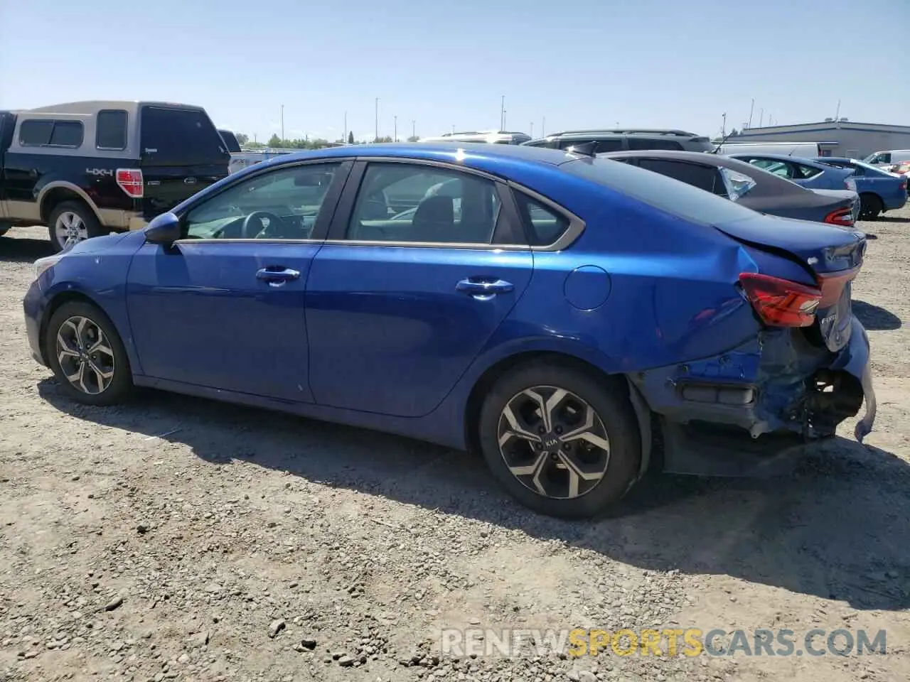 2 Photograph of a damaged car 3KPF24AD3ME331827 KIA FORTE 2021