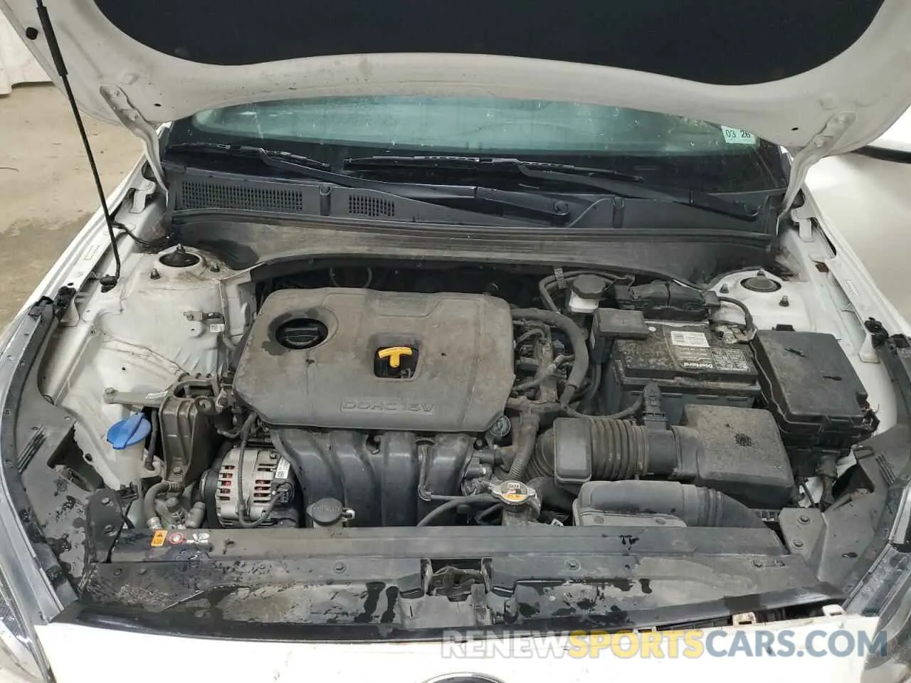 11 Photograph of a damaged car 3KPF24AD3ME333724 KIA FORTE 2021