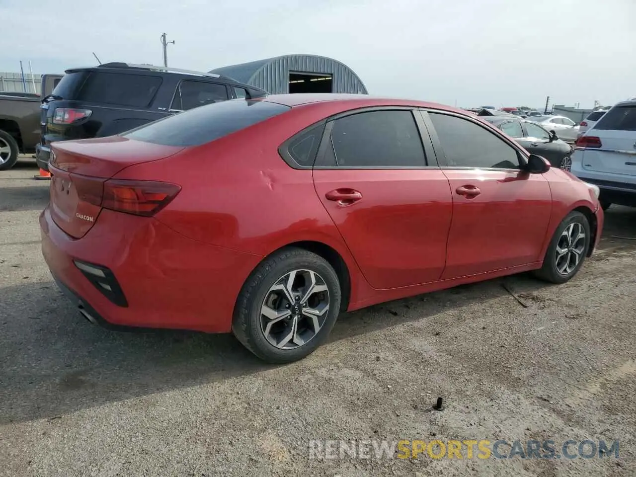 3 Фотография поврежденного автомобиля 3KPF24AD3ME340253 KIA FORTE 2021