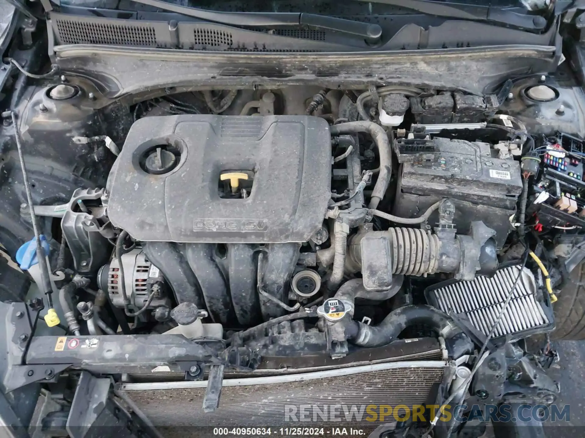 10 Фотография поврежденного автомобиля 3KPF24AD3ME343735 KIA FORTE 2021