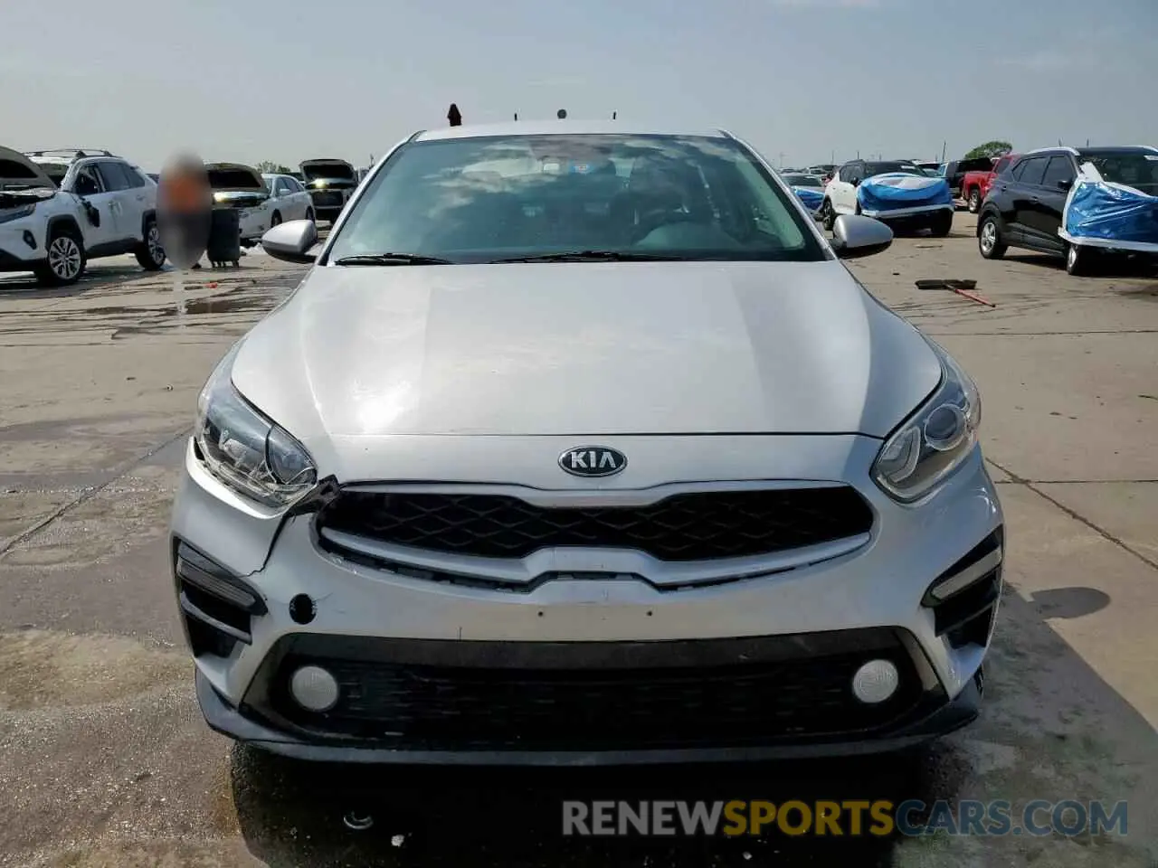 5 Фотография поврежденного автомобиля 3KPF24AD3ME351558 KIA FORTE 2021