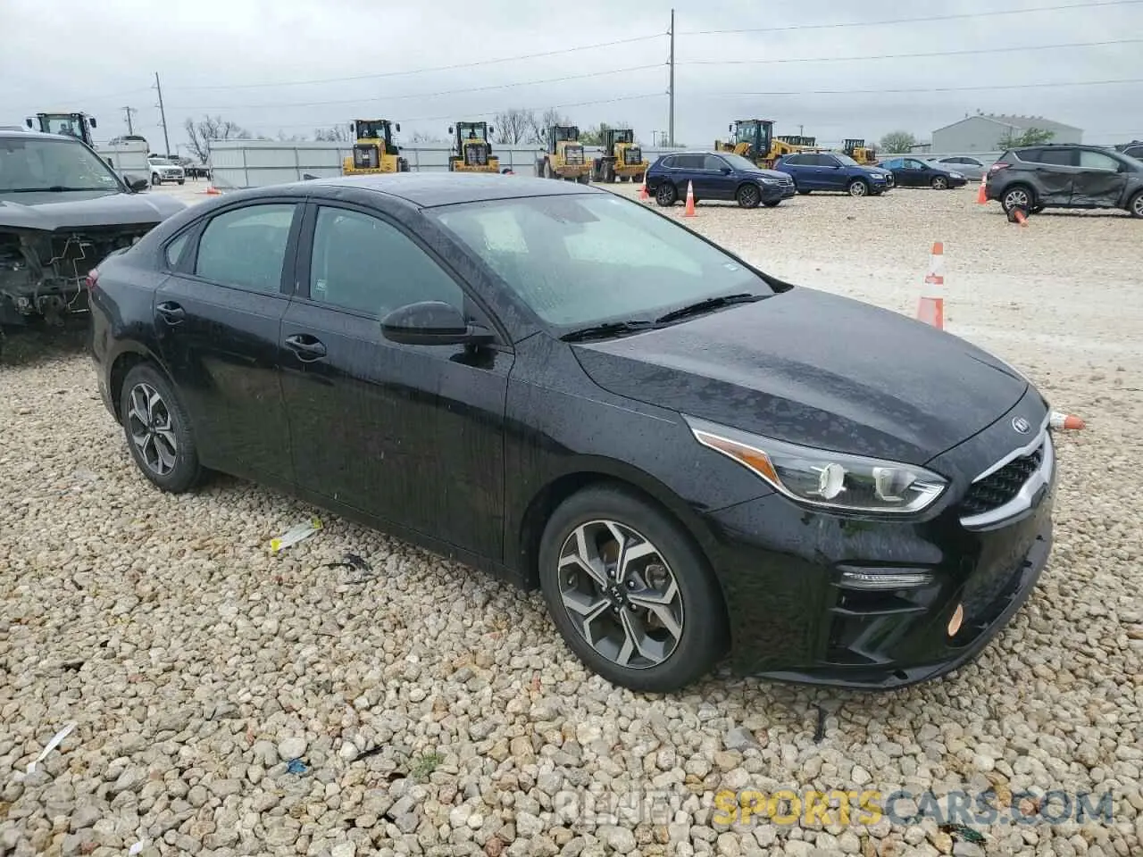 4 Фотография поврежденного автомобиля 3KPF24AD3ME362141 KIA FORTE 2021
