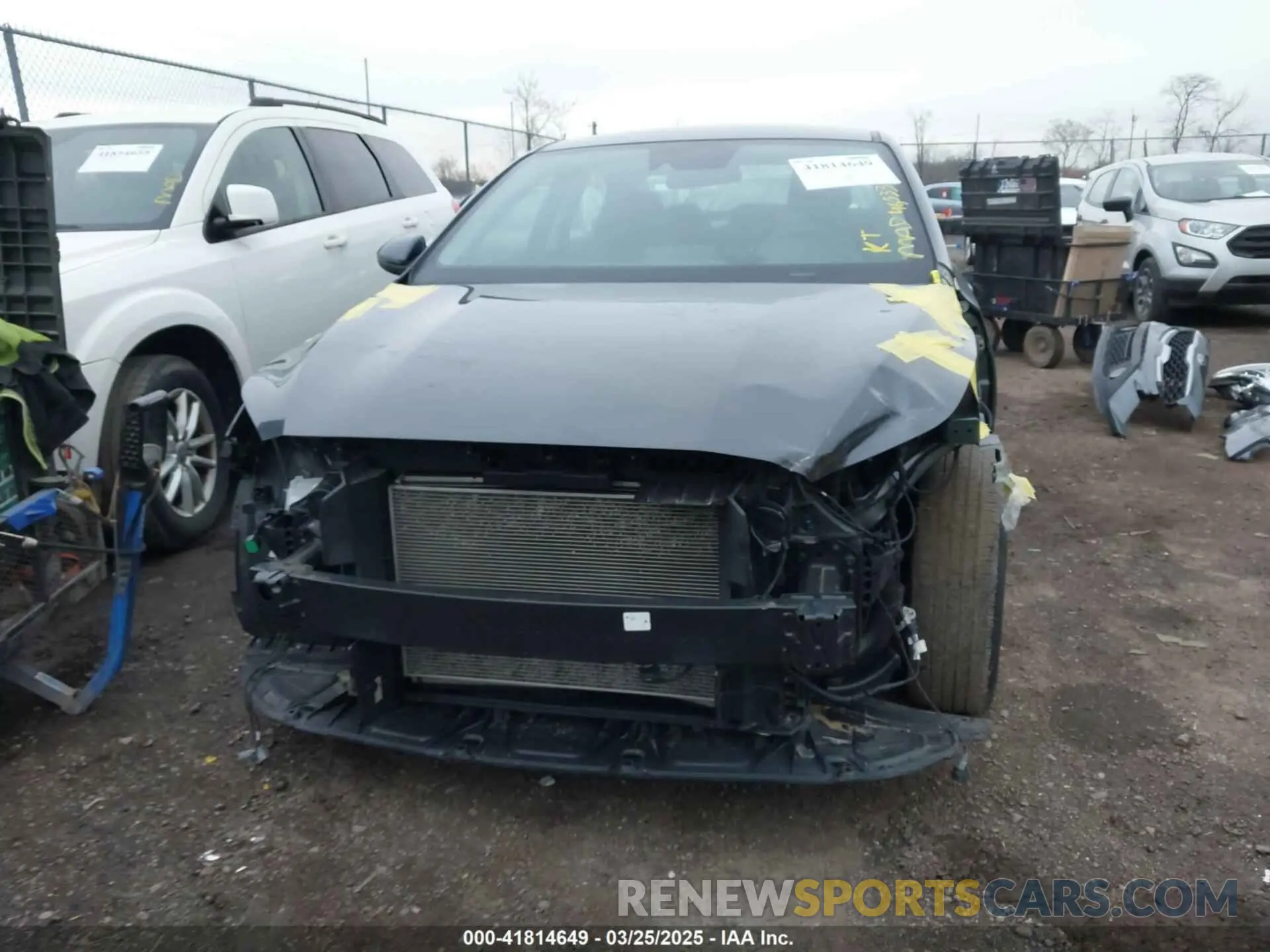 13 Photograph of a damaged car 3KPF24AD3ME369090 KIA FORTE 2021