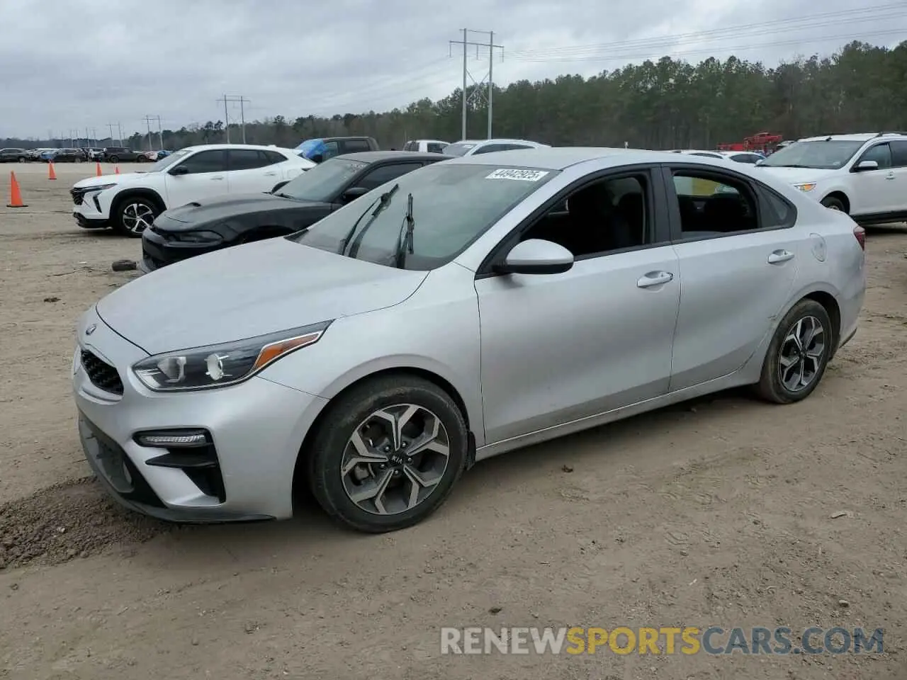 1 Photograph of a damaged car 3KPF24AD3ME383331 KIA FORTE 2021