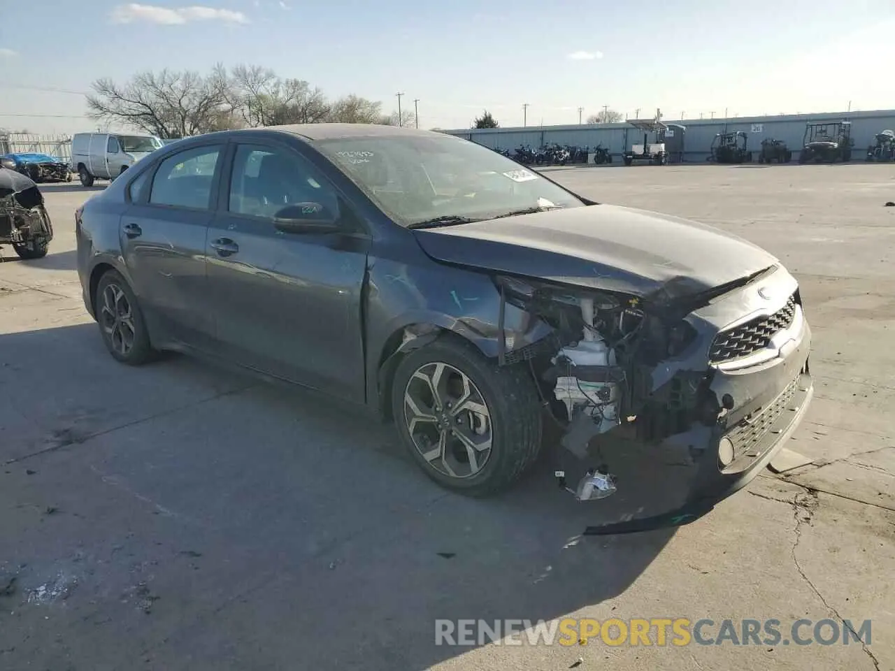 4 Фотография поврежденного автомобиля 3KPF24AD4ME307259 KIA FORTE 2021