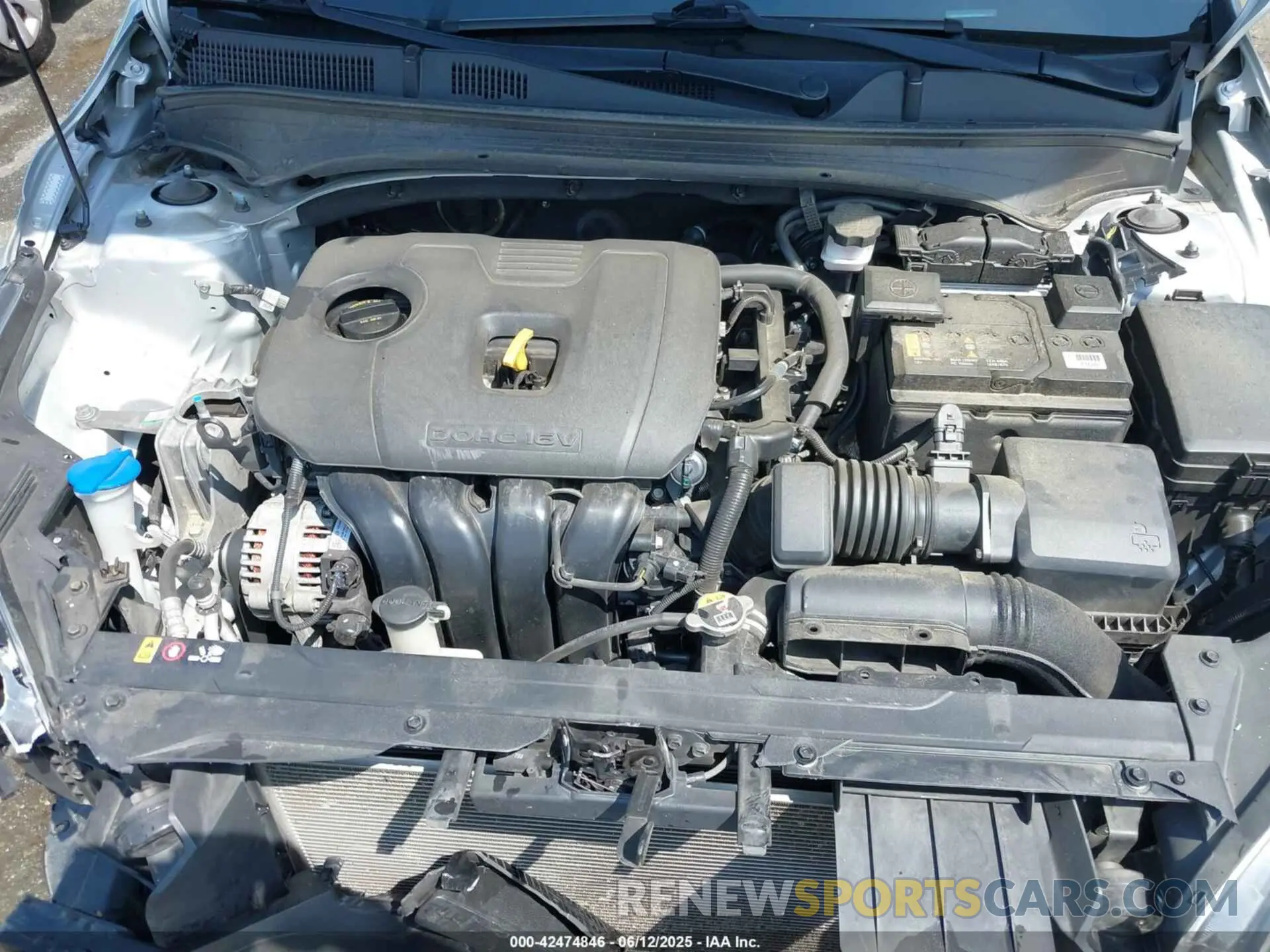 10 Фотография поврежденного автомобиля 3KPF24AD4ME331948 KIA FORTE 2021