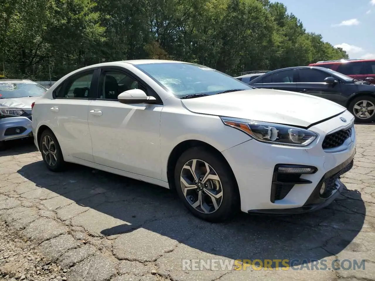 4 Photograph of a damaged car 3KPF24AD4ME349205 KIA FORTE 2021