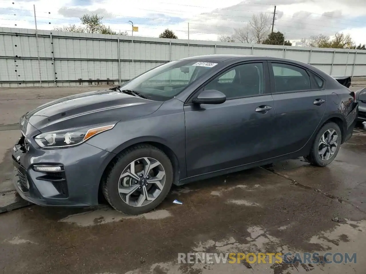 1 Photograph of a damaged car 3KPF24AD4ME351178 KIA FORTE 2021