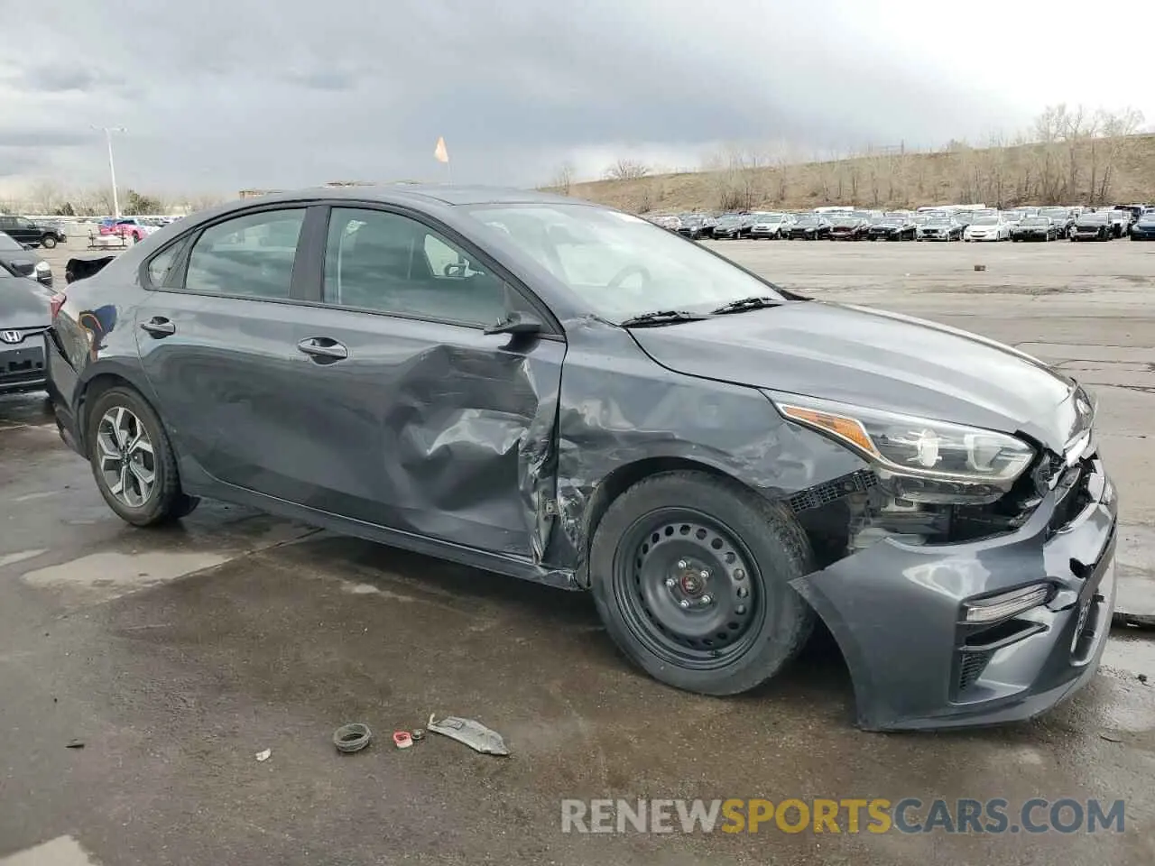 4 Photograph of a damaged car 3KPF24AD4ME351178 KIA FORTE 2021
